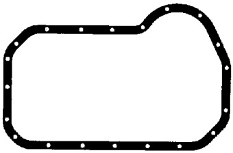 248097 ELRING Прокладка поддона AUDI VW 80/100 1.8 2.0 -91