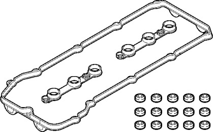 318590 ELRING ELRING К-кт. прокладок крышки клапана BMW E46 320,323,325