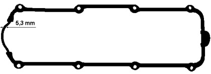 915653 ELRING Прокладка клапанной крышки