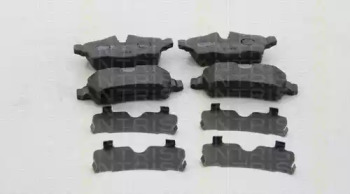 811011036 TRISCAN Колодки гальмівні дискові