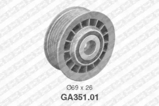 GA35101 SNR Ролик модуля натягувача ременя
