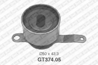 GT37405 SNR Натяжний ролик
