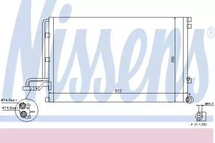 940087 NISSENS Радiатор кондицiонера
