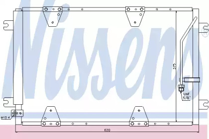 940174 NISSENS NISSENS SUZUKI Радіатор кондиціонера (конденсатор) Grand Vitara 03-