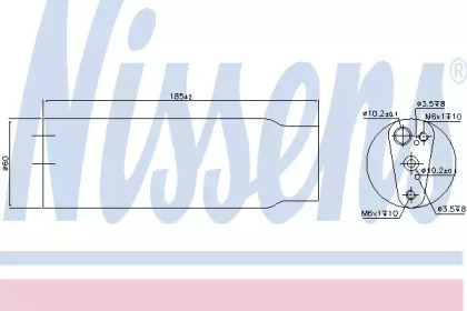 95170 NISSENS Осушувач кондицiонера