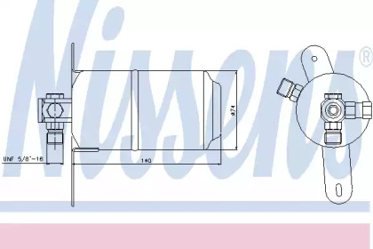 95025 NISSENS Осушувач кондиціонера