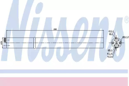 95451 NISSENS Осушитель AI A 4/S 4(07-)1.8 TFSI(+)[OE 8K0.298.403]