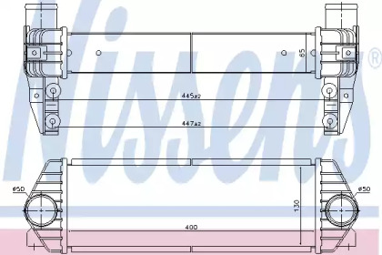 96435 NISSENS NISSENS FORD Інтеркулер Transit Connect 1.8TDCi 06-