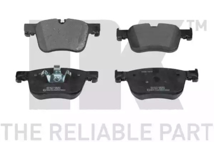 221974 NK колодки гальмівні дискові, к-кт