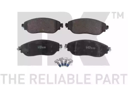 223972 NK Колодки тормозные дисковые