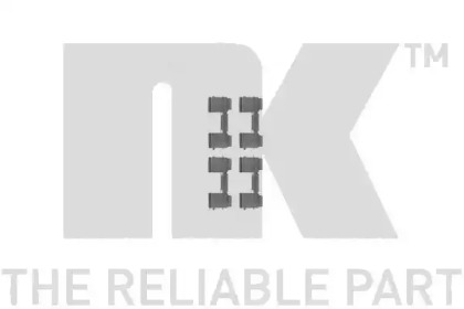 79231726 NK Комплект приладдя, накладка дискового гальма