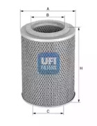 2554100 UFI Масляний фiльтр