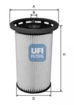 2602500 UFI Паливний фільтр