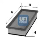 3023300 UFI Повітряний фільтр
