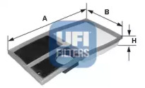 3034200 UFI Повітряний фільтр
