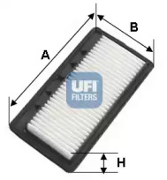 3053800 UFI Повітряний фільтр