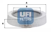 3097400 UFI Повітряний фільтр