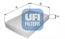 5313600 UFI Фильтр, воздух во внутренном пространстве