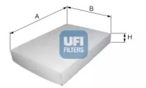 5325600 UFI Фiльтр салону