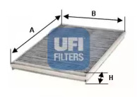 5416100 UFI Фiльтр салону