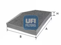 5423600 UFI Фiльтр салону
