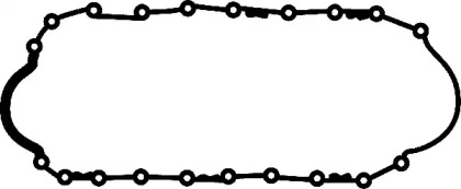 026345P CORTECO Прокладка масляного поддона двигателя RENAULT K4M/K4J (пр-во Corteco)