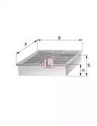 S3030A SOFIMA Фільтр повітря мв 508-711