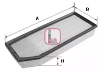 S3315A SOFIMA Фільтр повітряний AUDI/SEAT 