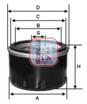 S3584R SOFIMA Фільтр масляний