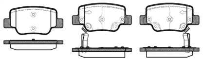 2145202 ROADHOUSE Колодки тормозные дисковые, к-кт.