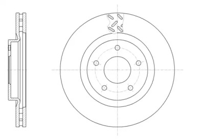 6155310 ROADHOUSE Гальмiвний диск