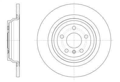 6157700 ROADHOUSE Гальмiвний диск