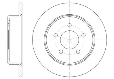 674600 ROADHOUSE Гальмівний диск