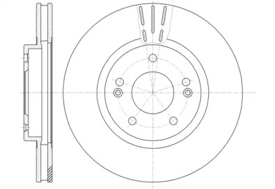 689710 ROADHOUSE Тормозной диск