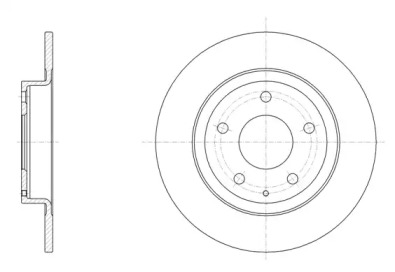 6151900 ROADHOUSE Гальмiвний диск