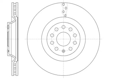 6148510 ROADHOUSE Тормозной диск