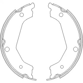 473200 REMSA Колодки гальмівні барабанні