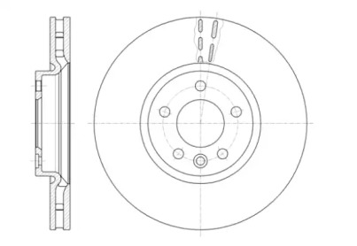 6142010 REMSA Диск гальмівний