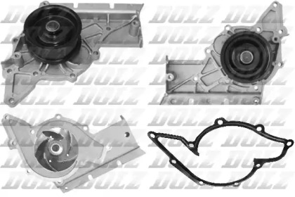 A201 DOLZ DOLZ AUDI Помпа воды A4,A6,A8 00-