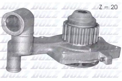 F107 DOLZ Водяний насос FORD Escort '81 Express (AVA) / Escort III (GAA) / Escort III (ALD) / Escort III (AWA)