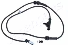 ABS109 JAPANPARTS JAPANPARTS NISSAN Датчик ABS передн.Micra 03-,Note 06-
