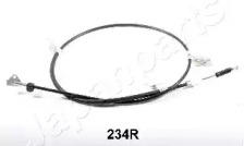BC234R JAPANPARTS JAPANPARTS TOYOTA трос ручн.гальма прав.Auris 07-