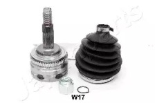 GIW17 JAPANPARTS JAPANPARTS DAEWOO ШРКШ зовнішній к-кт з ABS Lanos 1.4/1.5 97-