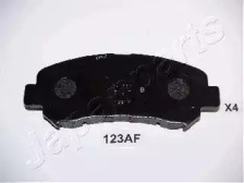 PA123AF JAPANPARTS JAPANPARTS NISSAN гальмівні колодки передн Qashqai,X-Trail 07-