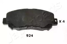 PA924AF JAPANPARTS JAPANPARTS JEEP К-т передн. торми. колодок Cherokee 13-