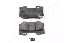 PP105AF JAPANPARTS JAPANPARTS NISSAN колодки гальмівні задн.370Z,Infiniti G37 07-