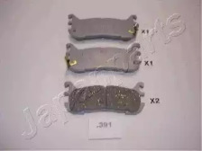 PP391AF JAPANPARTS JAPANPARTS MAZDA гальмівні колодки задн.MX-5 II 94-