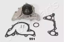 PQ551 JAPANPARTS JAPANPARTS MITSUBISHI помпа води Pajero 3.0/3.5 90-,Sport 00-