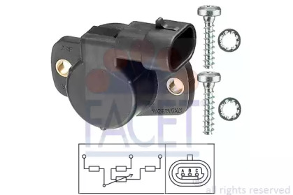 105093 FACET Датчик дросельної заслінки