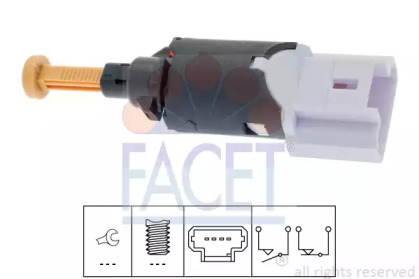 71197 FACET Вмикач сигналу стоп